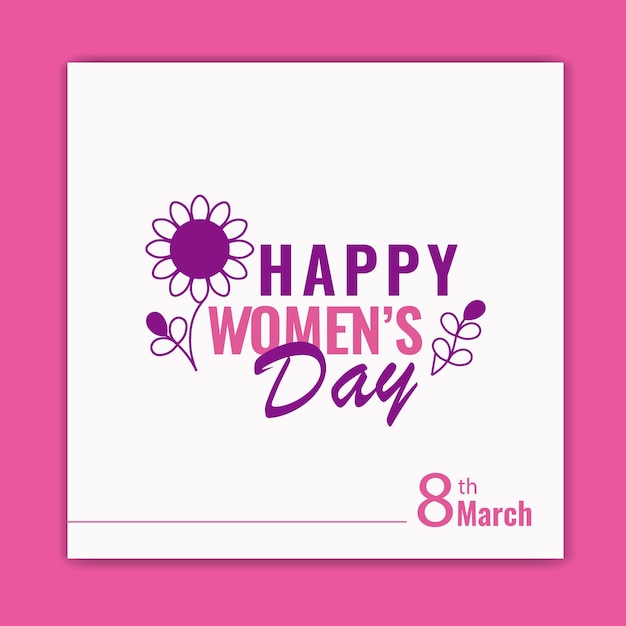 womens day banner design women day social media post