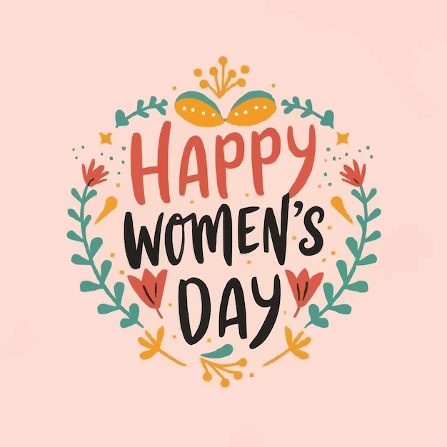 女性の日 プレゼントカードデザイン