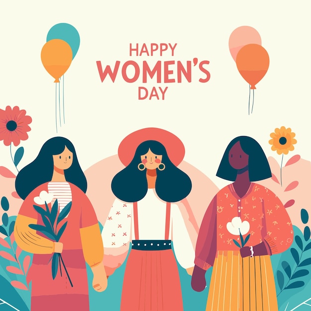 Womens day illustration