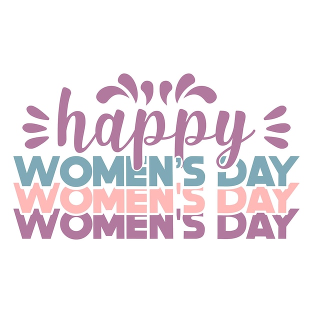 Vector womens day svg design womens day svg tshirt design