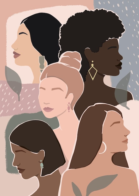 womens different faces of different ethnic groups movement to empower women