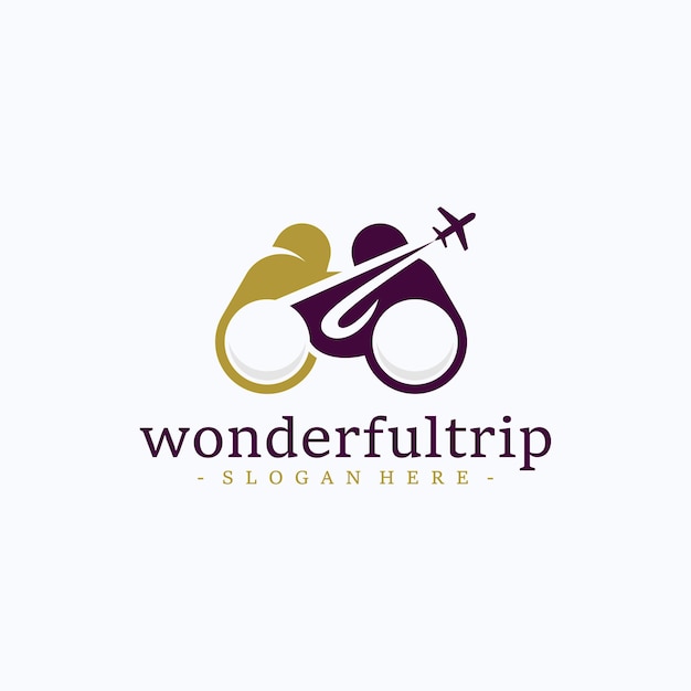 멋진 여행 로고 디자인  ⁇ 터 최고의 투어 방문 기호 템플릿