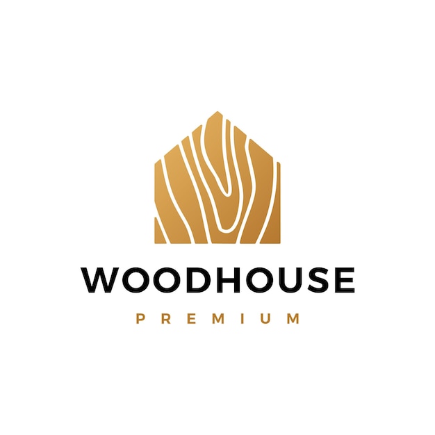 Wood house logo