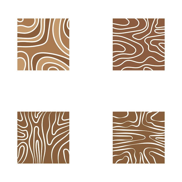 Wood logo based design vector template