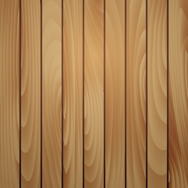 Vector wood plank brown texture background.