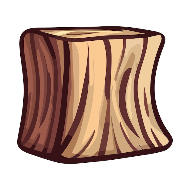 Vector wood simple vector 11