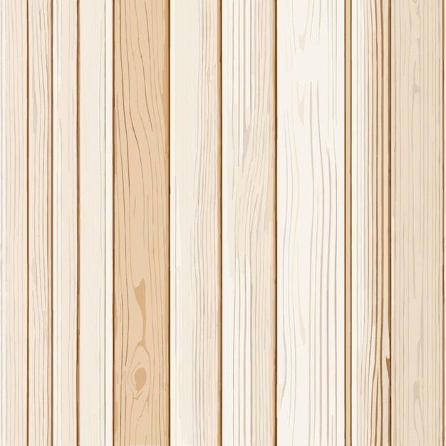 Vector wood texture cartoon vector on white background