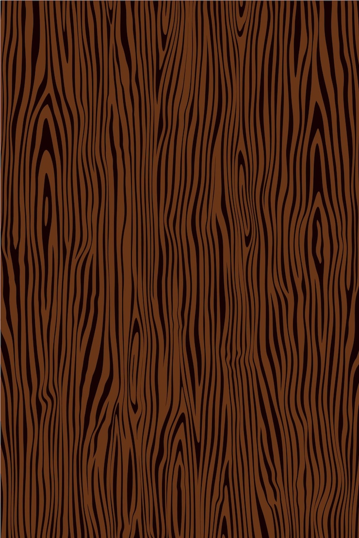 Vector wood texture design illustration natural dark wooden background