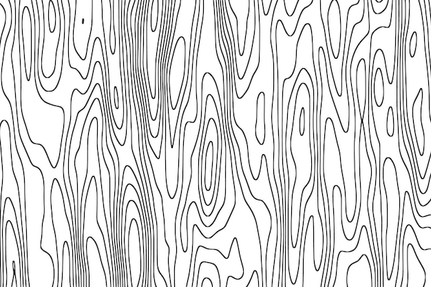 Текстура дерева имитация черных линий на белом фоне векторного дизайна