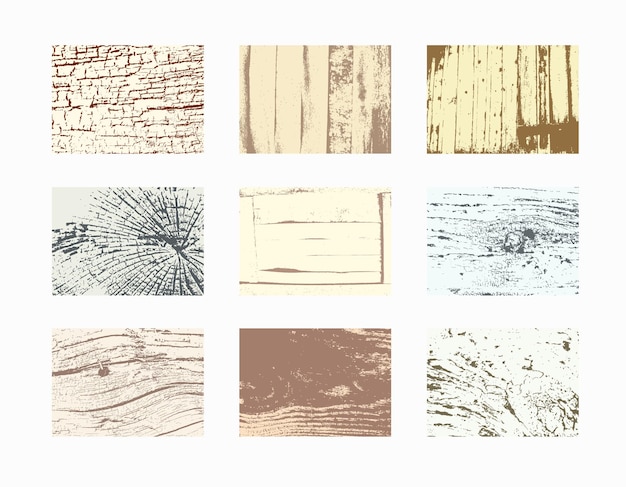 Vector wood textures template vector natural wooden background