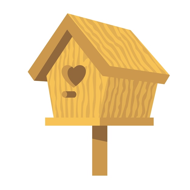 WOODEN BIRDHOUSE BIRD