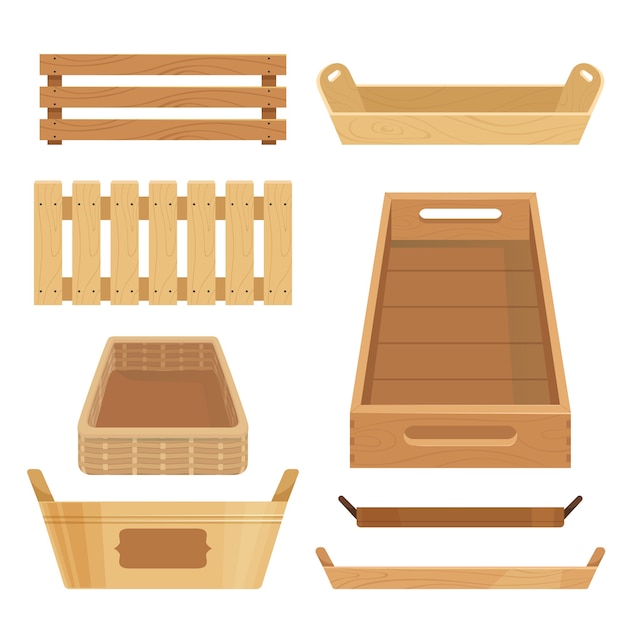 Wooden boxes coasters and containers for storing items