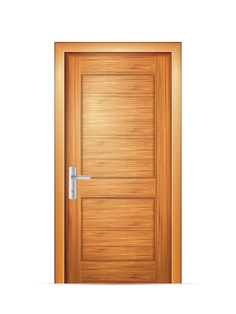 Wooden door