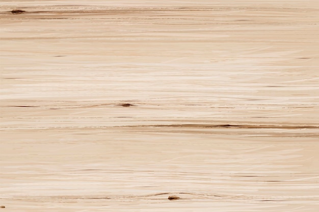 Vector wooden grain table background in 3d style, flat lay view