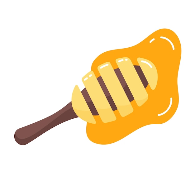 Деревянная палочка или ложка для меда