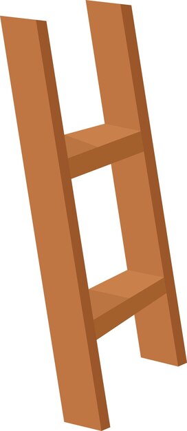 Wooden ladder equipment