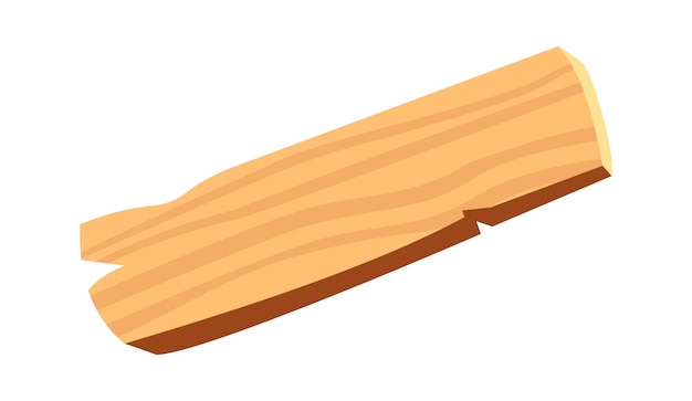 Vector wooden log icon vector illustration