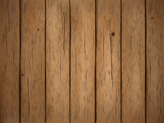 ベクトル 木製の板のテクスチャの背景