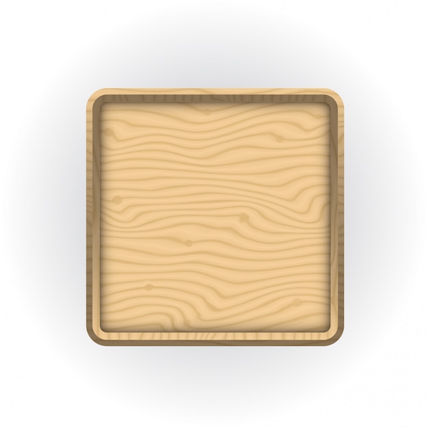 Wooden square