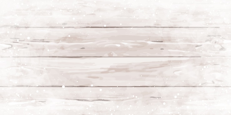 Vector wooden texture with snowflakes.