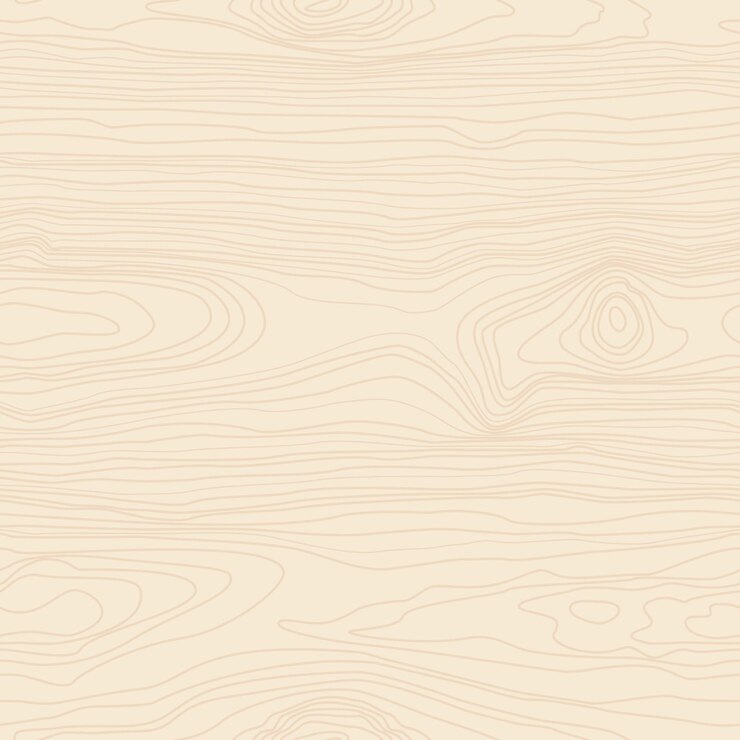Woodgrain 요소 질감 원활한 패턴 벡터 일러스트 노란색 배경에 고립