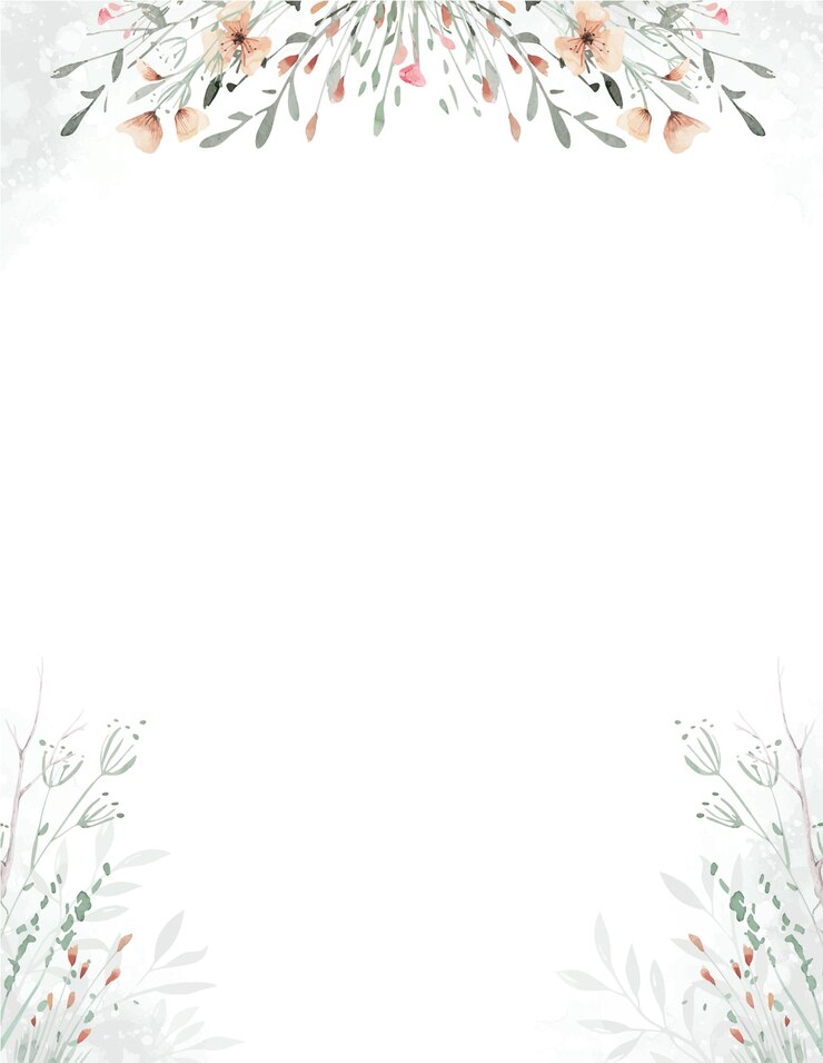 Vector 숲 동물 수채 숲 일러스트레이션 아기 템플릿