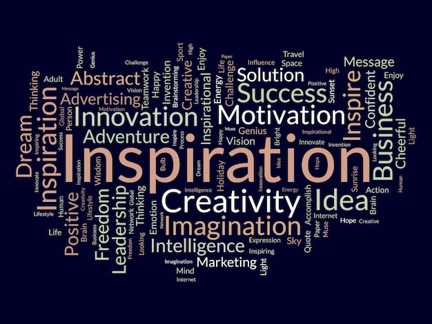 インスピレーション クリエイティブ・イノベーション インテリジェンス イメージ ビジネスビジョンのアイデア ベクトルイラストレーション