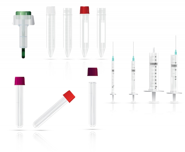 Word DIABETES medische kit