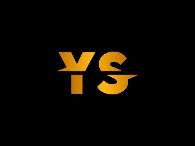 The word y on a black background