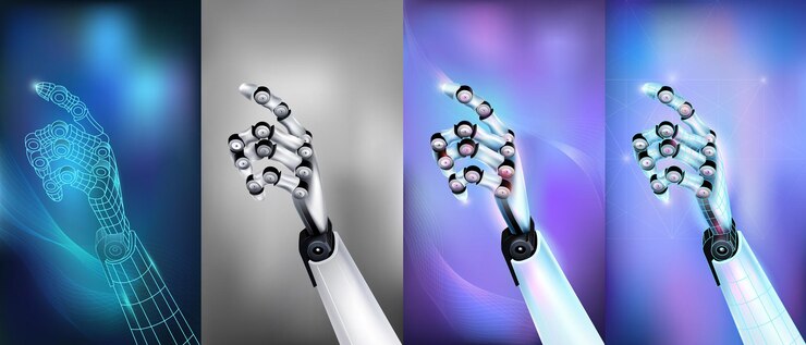 Vector the work of artificial intelligence in the digital space