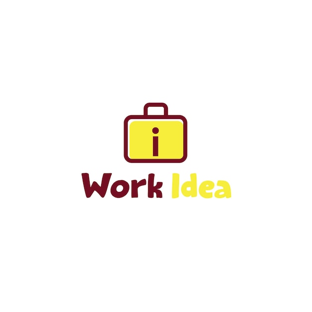 Logo dell'idea di lavoro