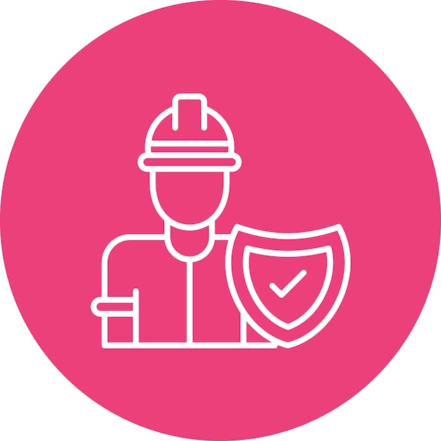 Work Safety icon vector image Can be used for Factory