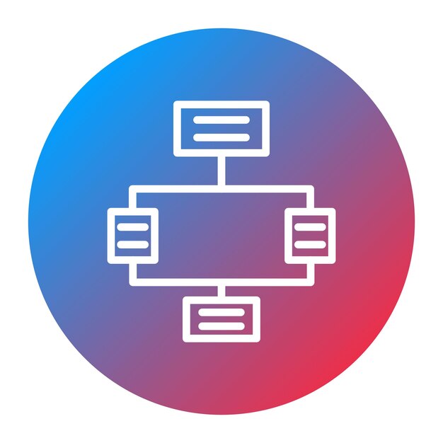 Workflow icon vector image Can be used for Action Plan
