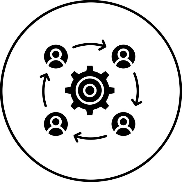 Premium Vector | Workflow Icon