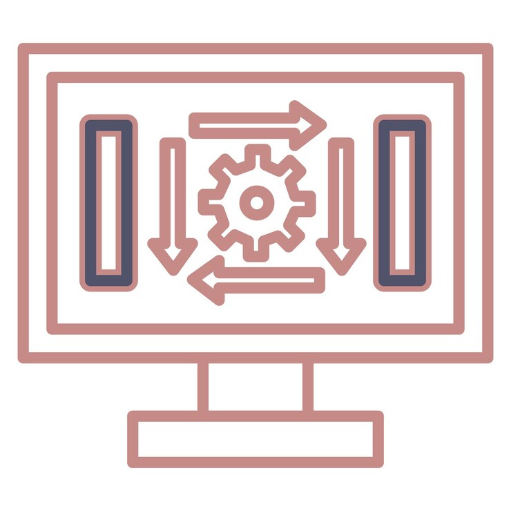 Vector workflow icon
