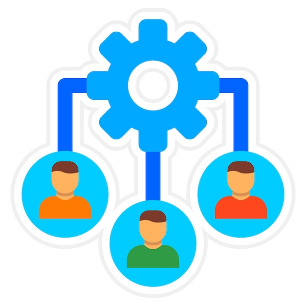Premium Vector | Workflow icon