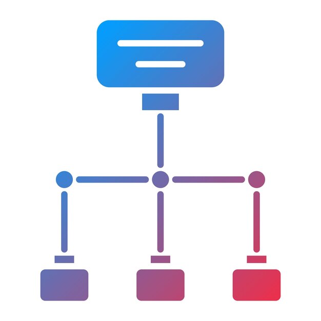 Workflow icoon vector afbeelding Kan worden gebruikt voor Business Startup