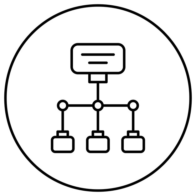 Workflow icoon vector afbeelding Kan worden gebruikt voor Business Startup