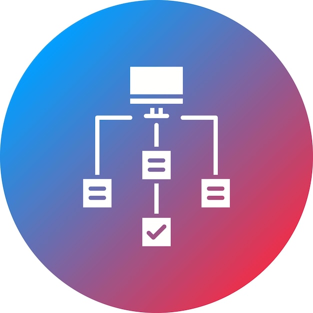 Workflow icoon vector afbeelding Kan worden gebruikt voor codering en ontwikkeling