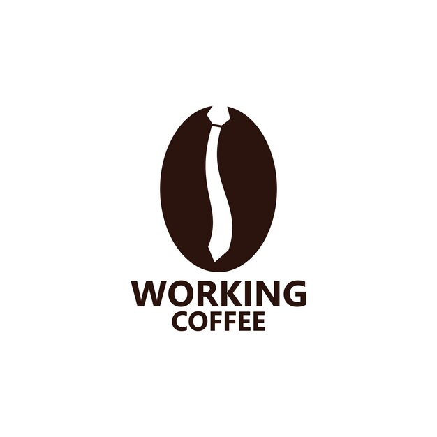 Working Coffee Logo Template Design