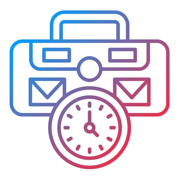 Working Hours icon vector image Can be used for Startup