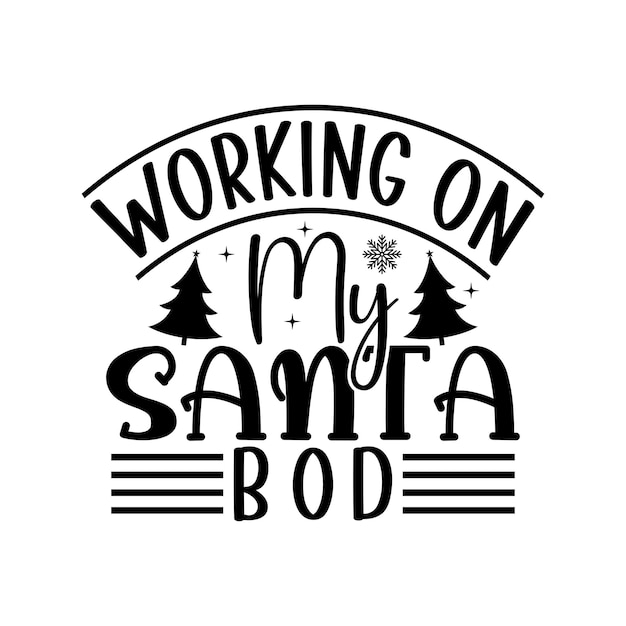 Working on my Santa bod