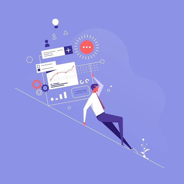 workload and aggressive deadline causing exhaustion and burnout overworked office routine concept