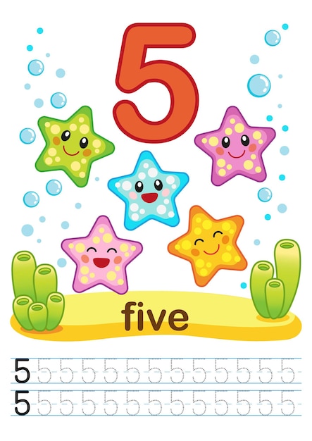 Worksheet for kindergarten and preschool