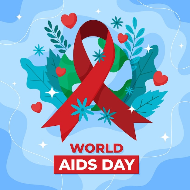 Illustrazione di world aids day