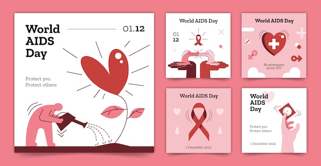 世界エイズデー記念instagram投稿コレクション