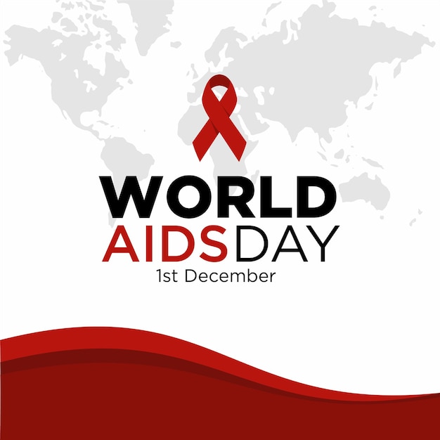 World Aids day vector designs