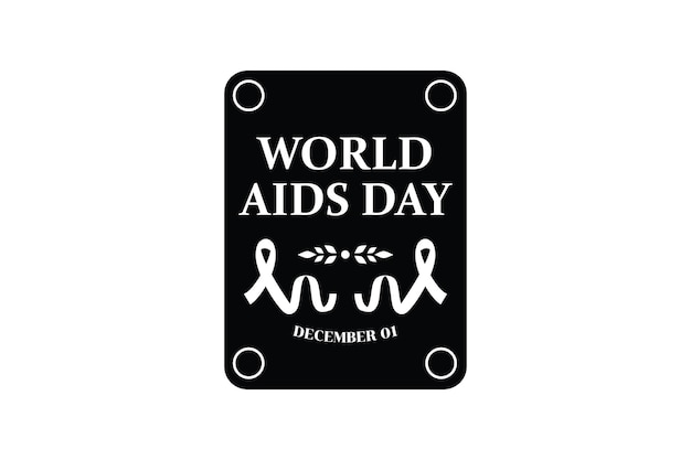 Vector world aids logo 136