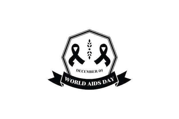 Logo mondiale dell'aids 82
