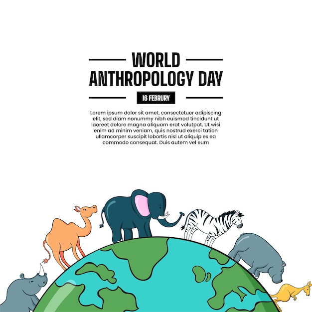 World Anthropology Day Social Media Pamphlet